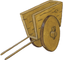 Holzwagen, gratis Clipart, freigestelltes Gif Bild, Freisteller