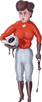 Jockey 3, Reiterin, Gif Clipart