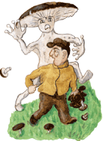 Pilzjagd Gif Clipart gratis,Ölgrafik
