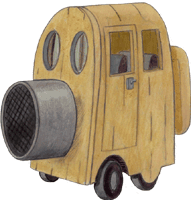 Simple Car 3, einfaches Auto, Clipart Gif Bild gratis
