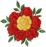 Blumengruß 10, kostenloses Clipart