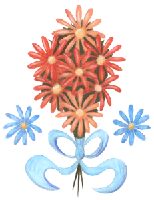 Blumenstrauß 3 - freie Illustration
