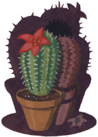Kaktusblüte, kostenloses Clipart