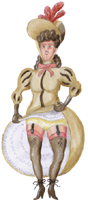 Cancan 16 Clipart, Cancantauml;nzerin
