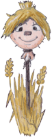 Strohkopf, Gif Clipart gratis, Illustration