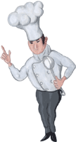 Koch 2, gif clipart, kostenloses Bild