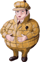 Dicker Mann, Clipart kostenloses Gif Bild