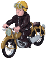 Motorradfahrer 10