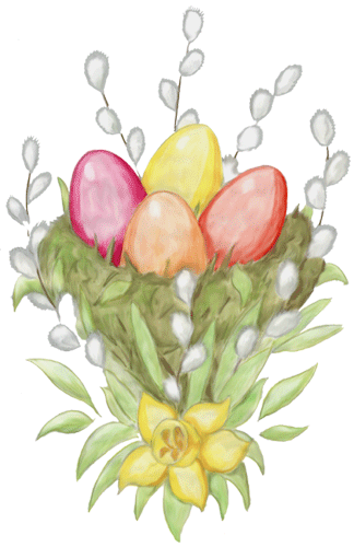 Ostern, Cliparts kostenlos, Gif Bilder, https://www.lunabaer.de