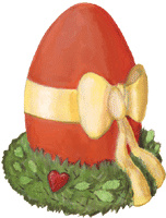 Osternest 6 - gratis Gif Clipart, kostenloses Bild zum herunterladen