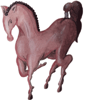 Braunes Pferd 8 Clipart