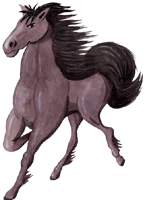 Pferd 9 - kostenloses Clipart