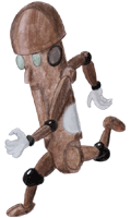 Laufroboter 1 Gratis Clipart