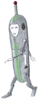 Roboter Figur gezeichnet, Clipart Gif Bild kostenlos