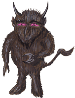Teufel 13, Clipart, kostenloses Gif-Bild