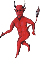 Teufel 17, Clipart, Gif Bild kostenlos