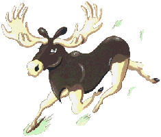 Elch, kostenloses Bild, Gif Clipart