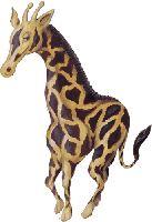 Giraffe, kostenloses Bild, Gif Clipart