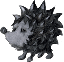 Igel 1, kostenloses Bild, Gif Clipart