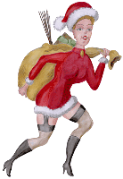 Weihnachtsfrau 9 Clipart